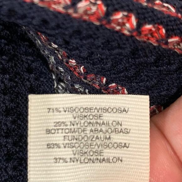 NWT RACHEL Rachel Roy Curves Ombre Striped Cold Shoulder Knit Midi Dress - Picture 6 of 10